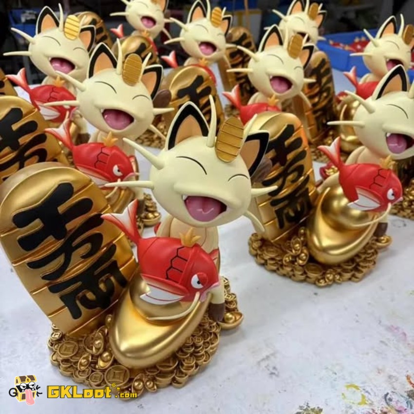DY Studio Pokémon Meowth Statue - View 4 DY Studio Pokémon Meowth Statue - View 4