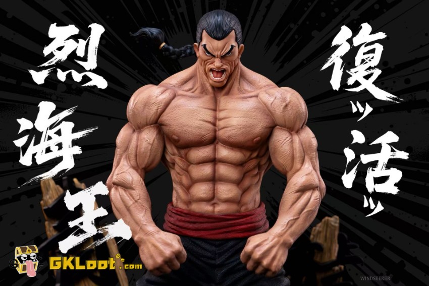 Windseeker Studio Baki the Grappler Retsu Kaioh Statue - View 5 Windseeker Studio Baki the Grappler Retsu Kaioh Statue - View 5