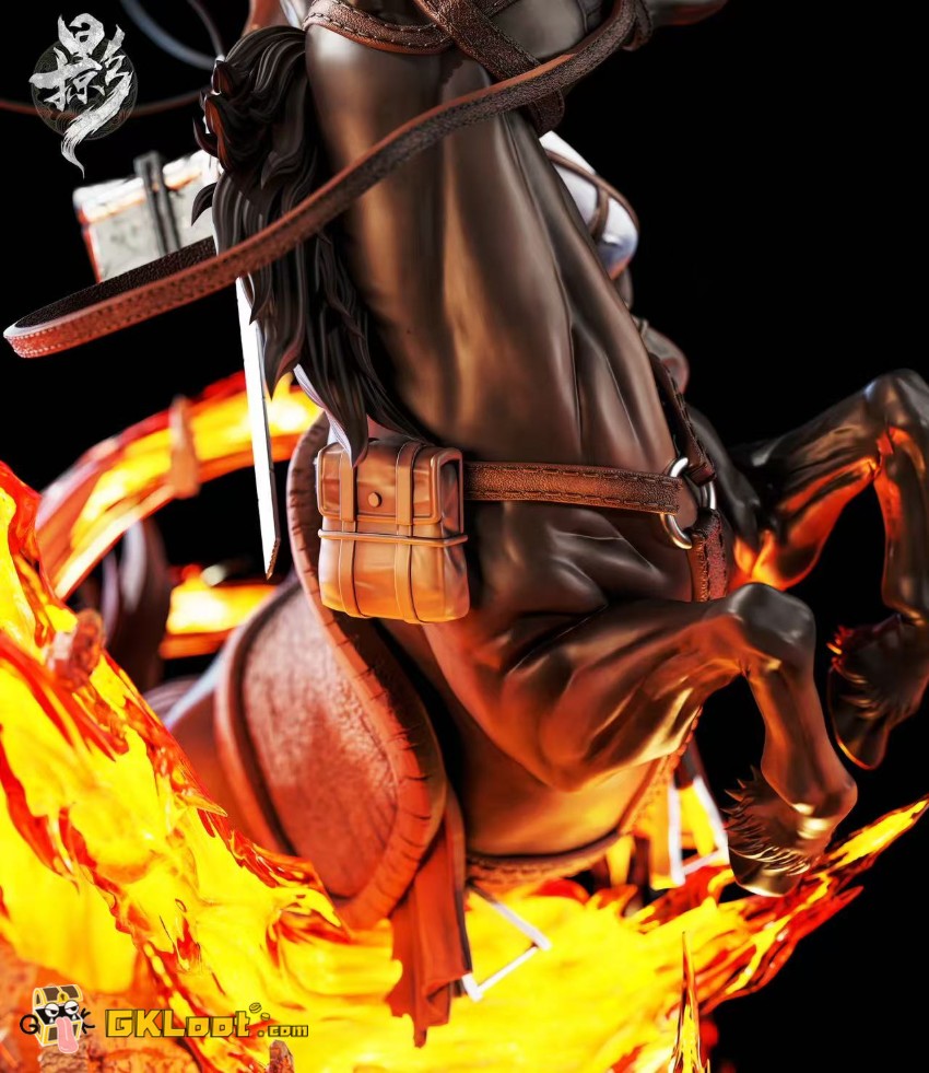 Lue Ying Studio Attack on Titan Levi Ackerman Statue w/ LED - View 4 Lue Ying Studio Attack on Titan Levi Ackerman Statue w/ LED - View 4