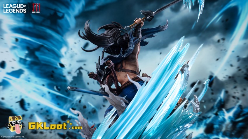 Jimei Palace Studio League of Legends Yasuo Statue w/ LED - View 13 Jimei Palace Studio League of Legends Yasuo Statue w/ LED - View 13