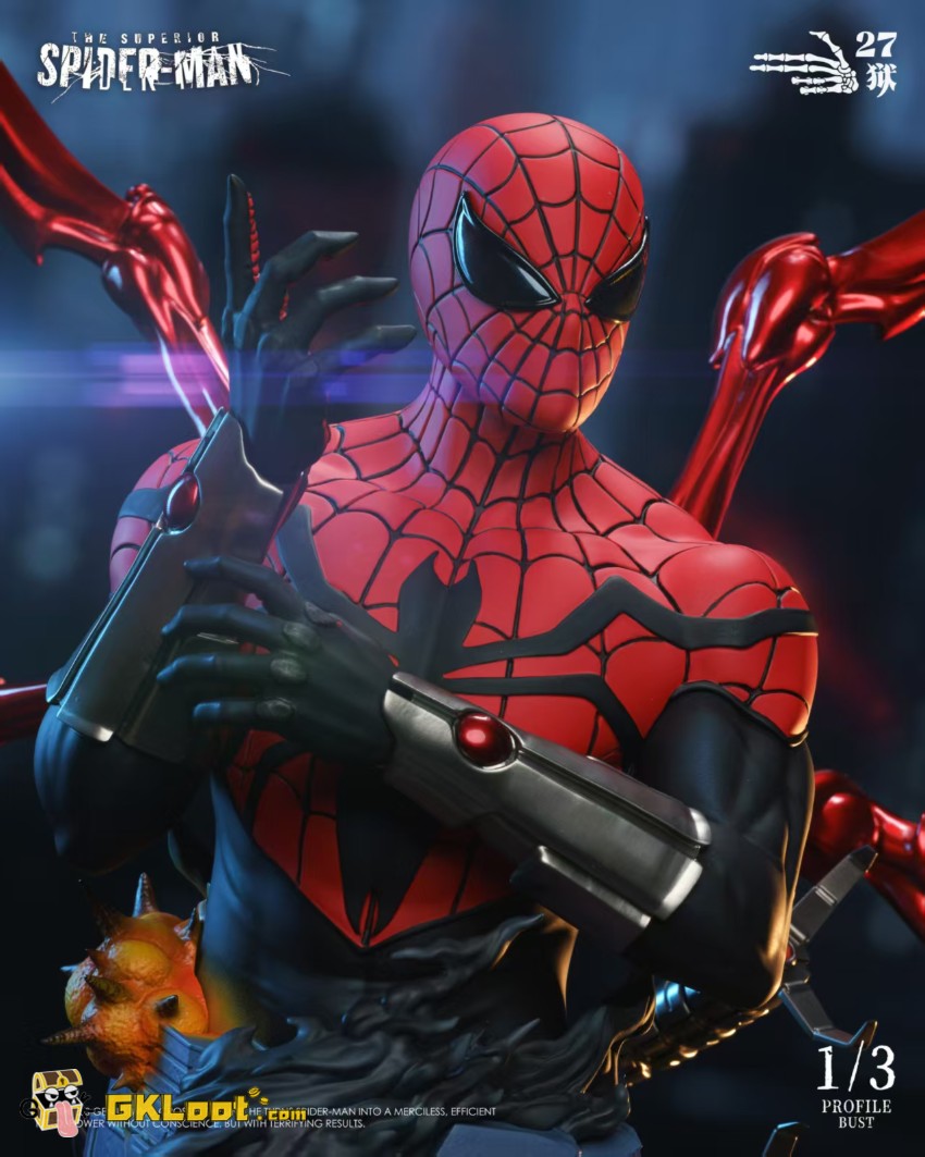 27abyss Studio Marvel Superior Spider-Man Bust - View 6 27abyss Studio Marvel Superior Spider-Man Bust - View 6