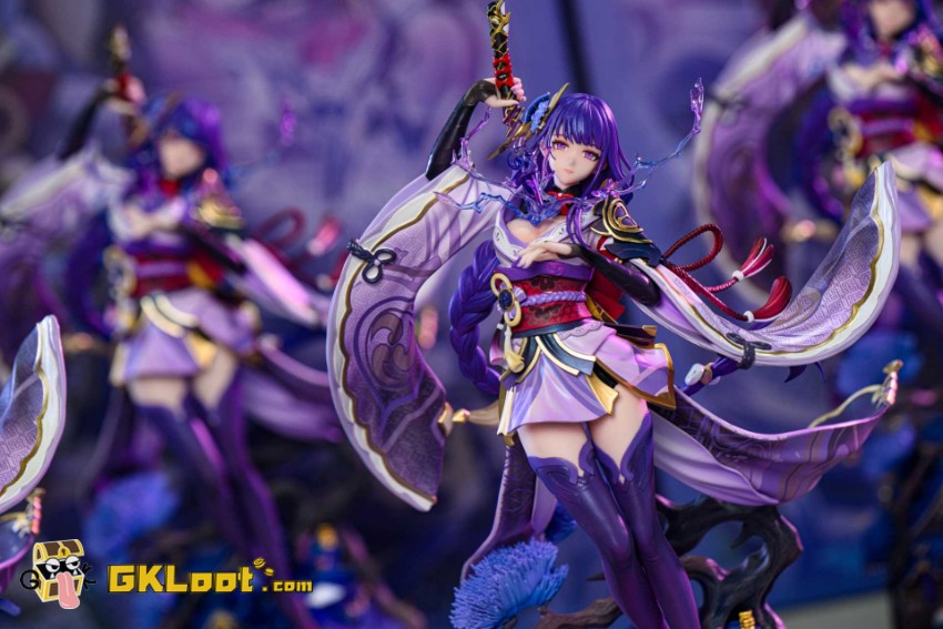 Hakimi Studio 1/6 Genshin Impact Yae Miko & Raiden Shogun Statue - View 10 Hakimi Studio 1/6 Genshin Impact Yae Miko & Raiden Shogun Statue - View 10