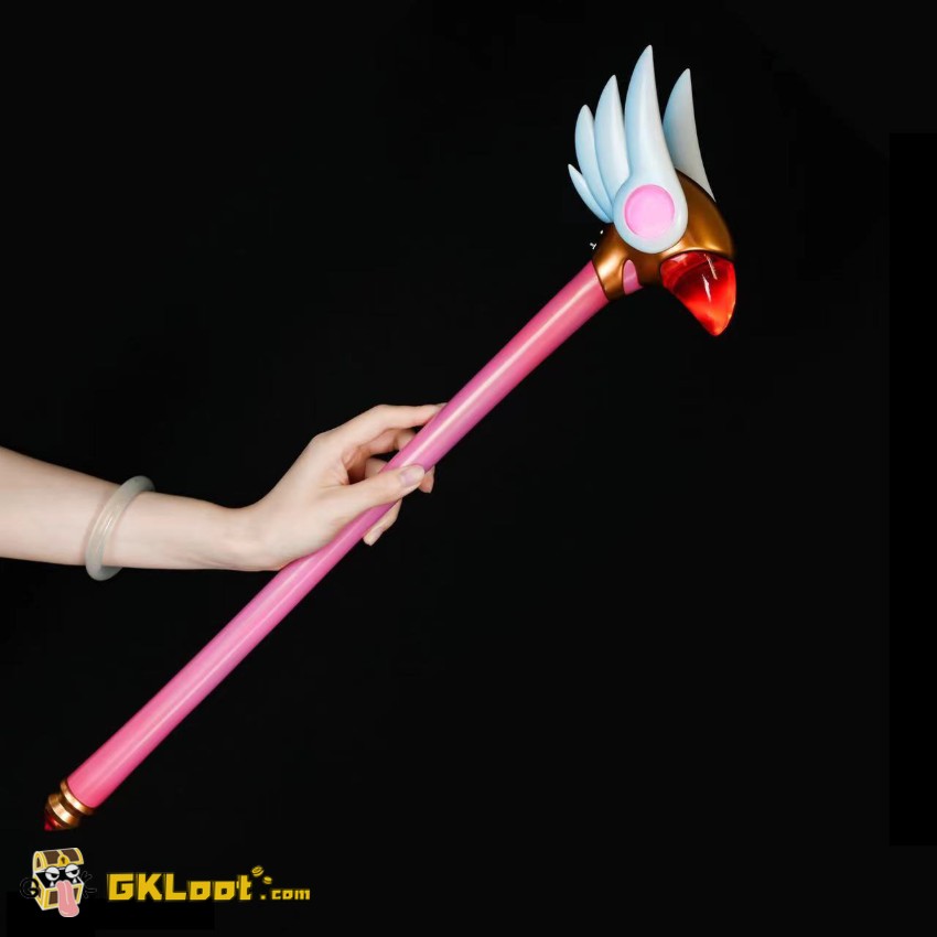 Ku Luo Ke Fu Studio 1/1 Cardcaptor Sakura Sealing Wand Statue w/ LED - View 1 Ku Luo Ke Fu Studio 1/1 Cardcaptor Sakura Sealing Wand Statue w/ LED - View 1