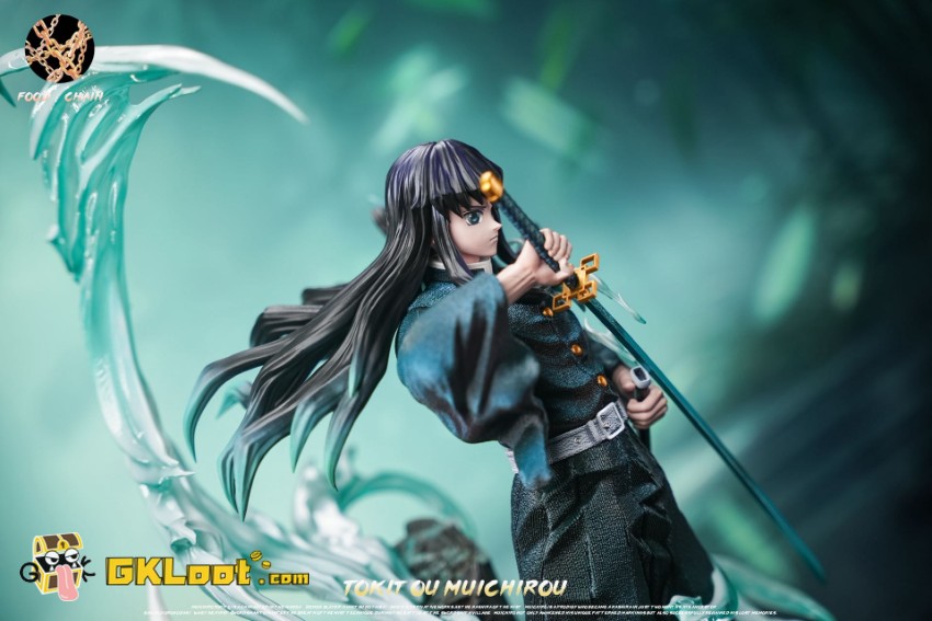 Food Chain Studio 1/6 Demon Slayer Tokitou Muichirou Statue w/ LED - View 3 Food Chain Studio 1/6 Demon Slayer Tokitou Muichirou Statue w/ LED - View 3