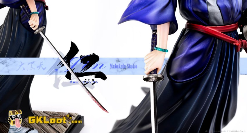 Mahakala Studio 1/6 Samurai Champloo Mugen & Jin & Fuu Statue - View 5 Mahakala Studio 1/6 Samurai Champloo Mugen & Jin & Fuu Statue - View 5