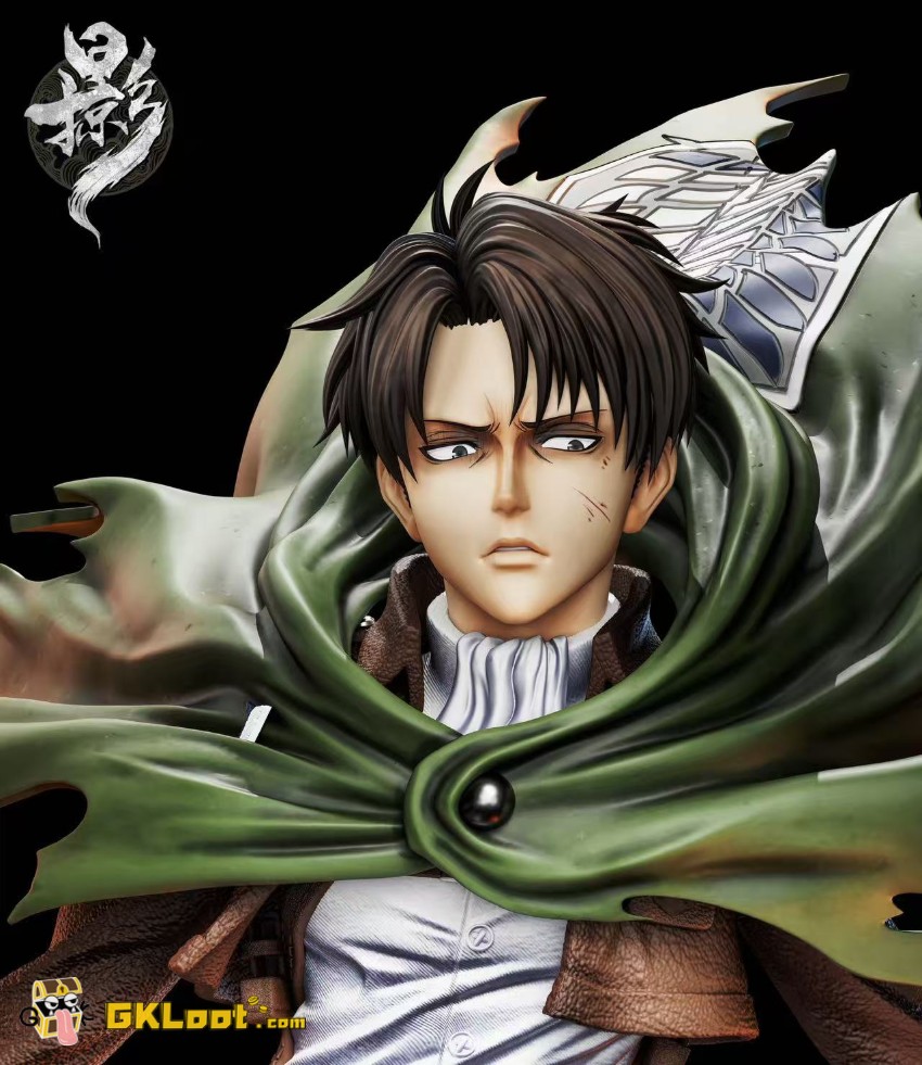Lue Ying Studio Attack on Titan Levi Ackerman Statue w/ LED - View 2 Lue Ying Studio Attack on Titan Levi Ackerman Statue w/ LED - View 2