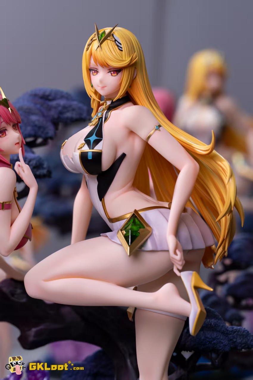 Elf Forest Studio Xenoblade Chronicles Pyra & Mythra Statue - View 2 Elf Forest Studio Xenoblade Chronicles Pyra & Mythra Statue - View 2