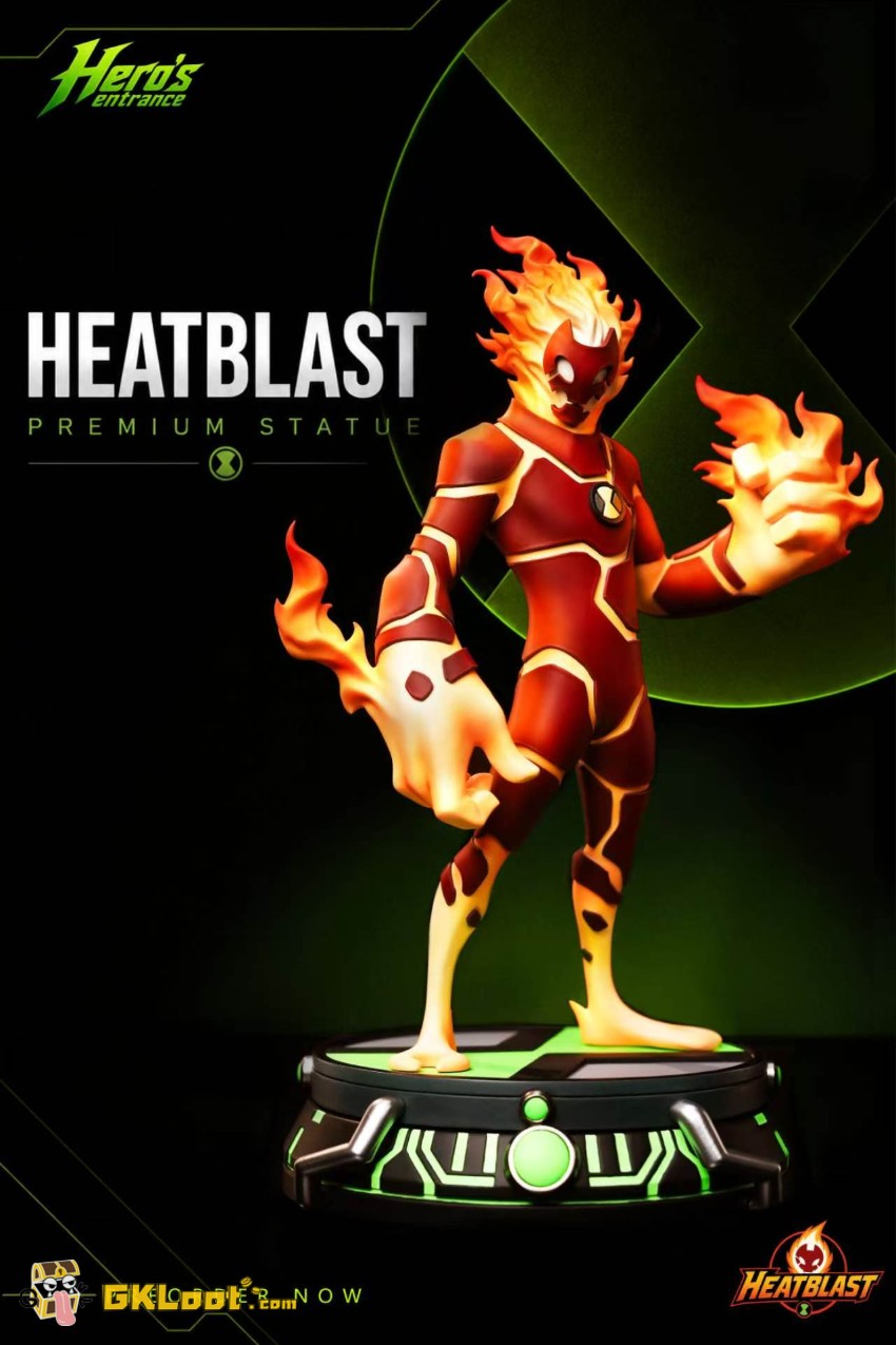 Hero's Entrance Studio Heatblast Statue - View 1 Hero's Entrance Studio Heatblast Statue - View 1