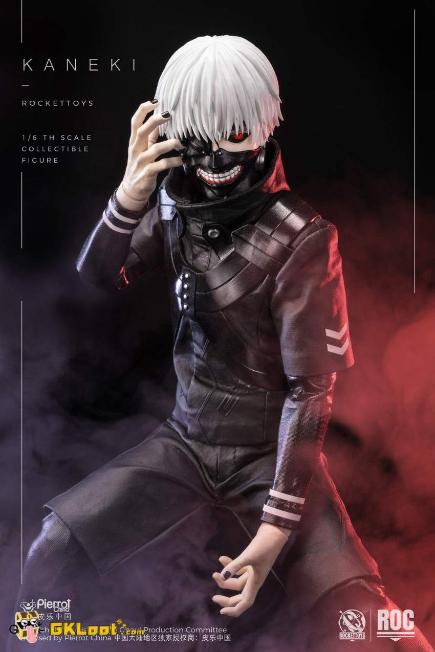 ROCKETTOYS Studio 1/6 Tokyo Ghoul Licensed Kaneki Ken Action Figure - View 6 ROCKETTOYS Studio 1/6 Tokyo Ghoul Licensed Kaneki Ken Action Figure - View 6