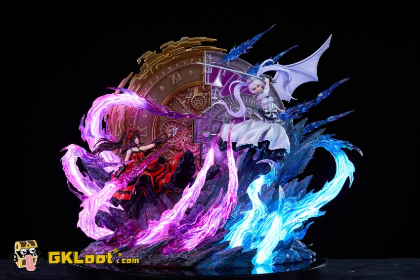 Imagination Studio 1/6 Date A Live Tokisaki Kurumi VS Queen Statue w/ LED - View 1 Imagination Studio 1/6 Date A Live Tokisaki Kurumi VS Queen Statue w/ LED - View 1