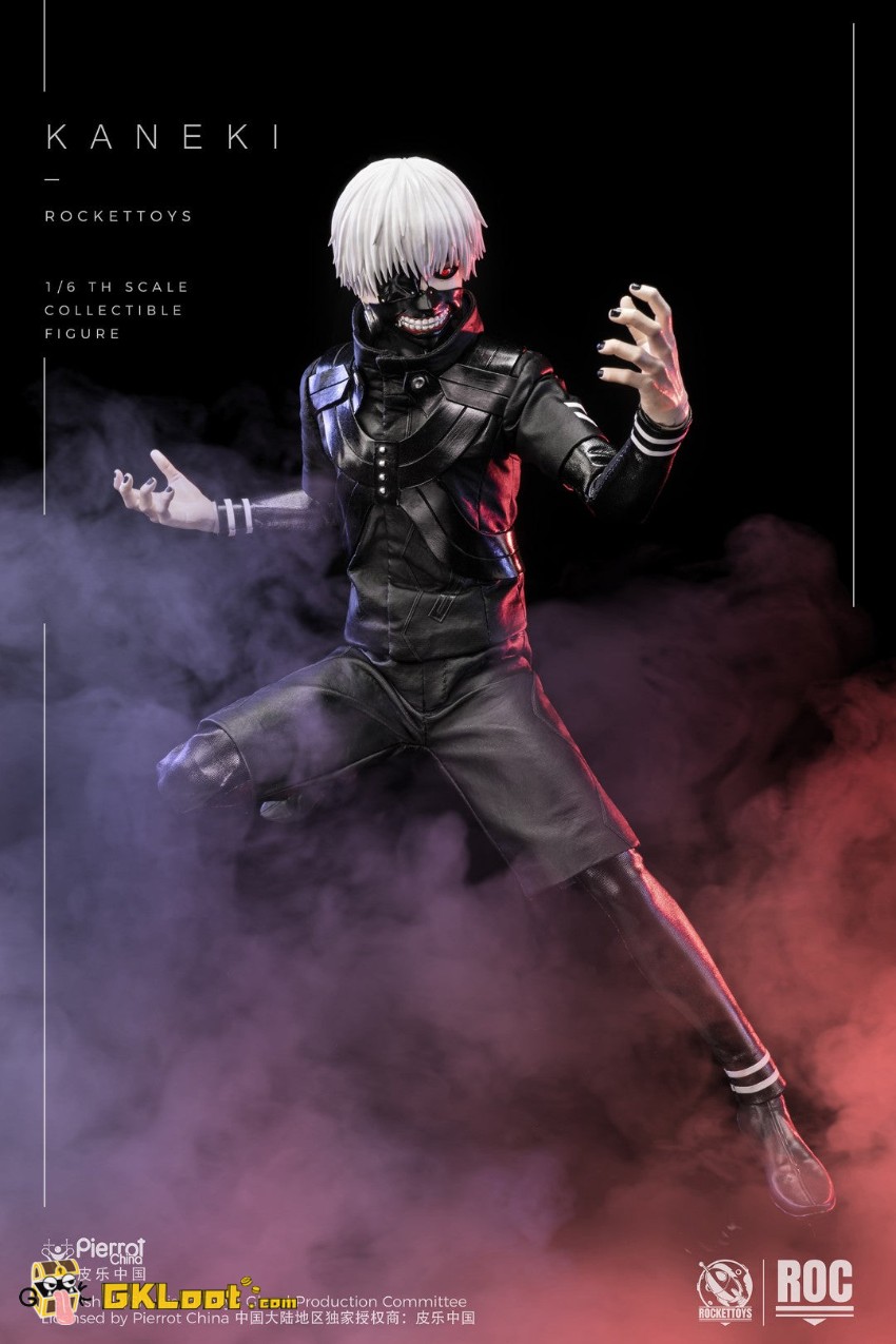ROCKETTOYS Studio 1/6 Tokyo Ghoul Licensed Kaneki Ken Action Figure - View 5 ROCKETTOYS Studio 1/6 Tokyo Ghoul Licensed Kaneki Ken Action Figure - View 5