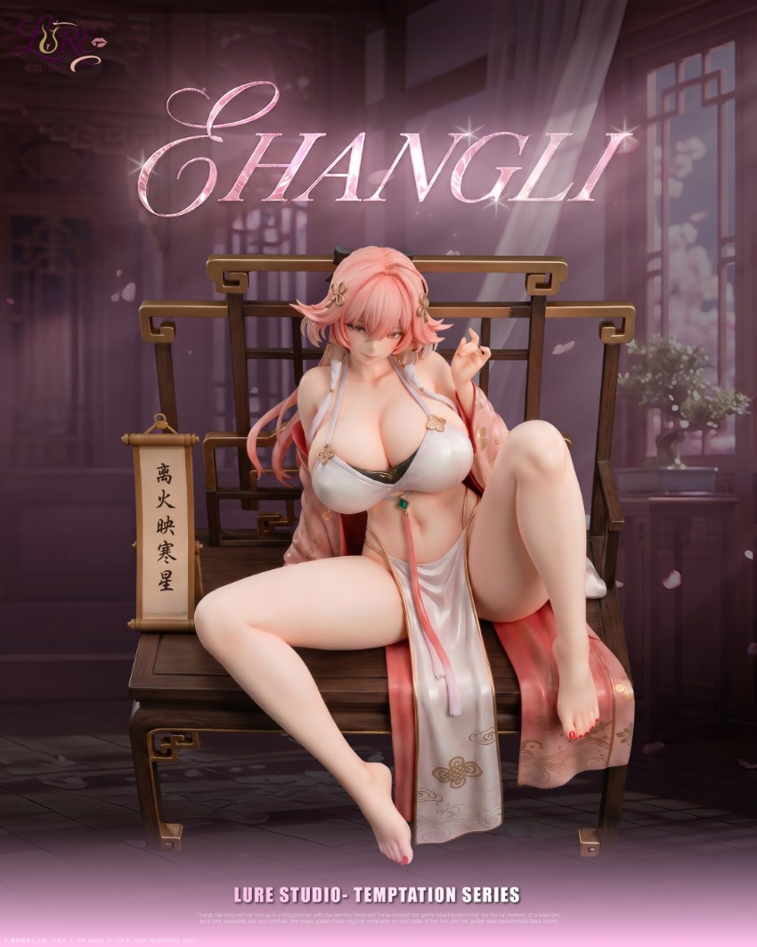 Lure Studio 1/6 Wuthering Waves Changli Statue - View 9 Lure Studio 1/6 Wuthering Waves Changli Statue - View 9
