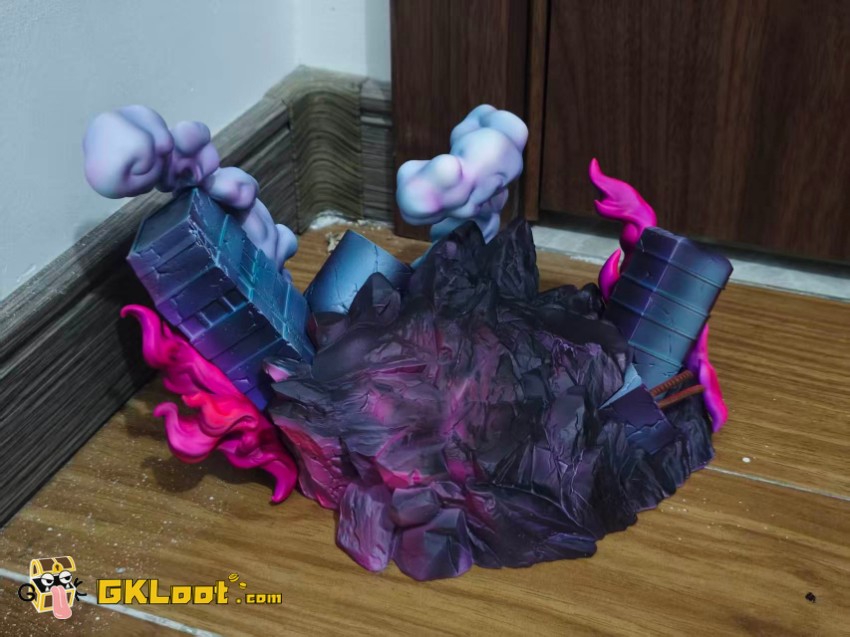AW Studio 1/6 Dragon Ball Goku Black Statue - View 8 AW Studio 1/6 Dragon Ball Goku Black Statue - View 8