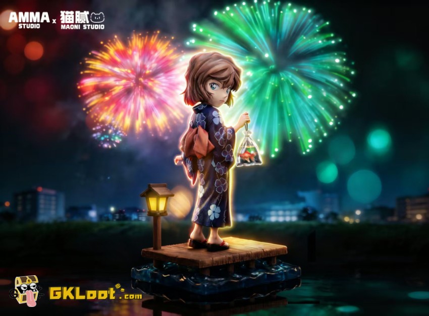 AMMA & MaoNi Studio Detective Conan Haibara Ai Statue w/ LED - View 2 AMMA & MaoNi Studio Detective Conan Haibara Ai Statue w/ LED - View 2