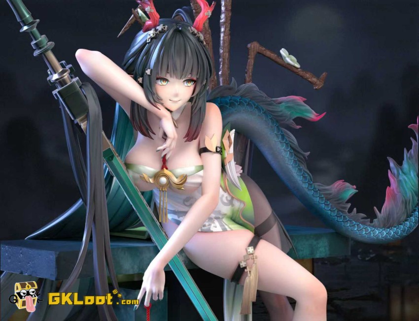 MiYin Studio 1/6 Arknights Zhuang Fangyi Statue - View 2 MiYin Studio 1/6 Arknights Zhuang Fangyi Statue - View 2