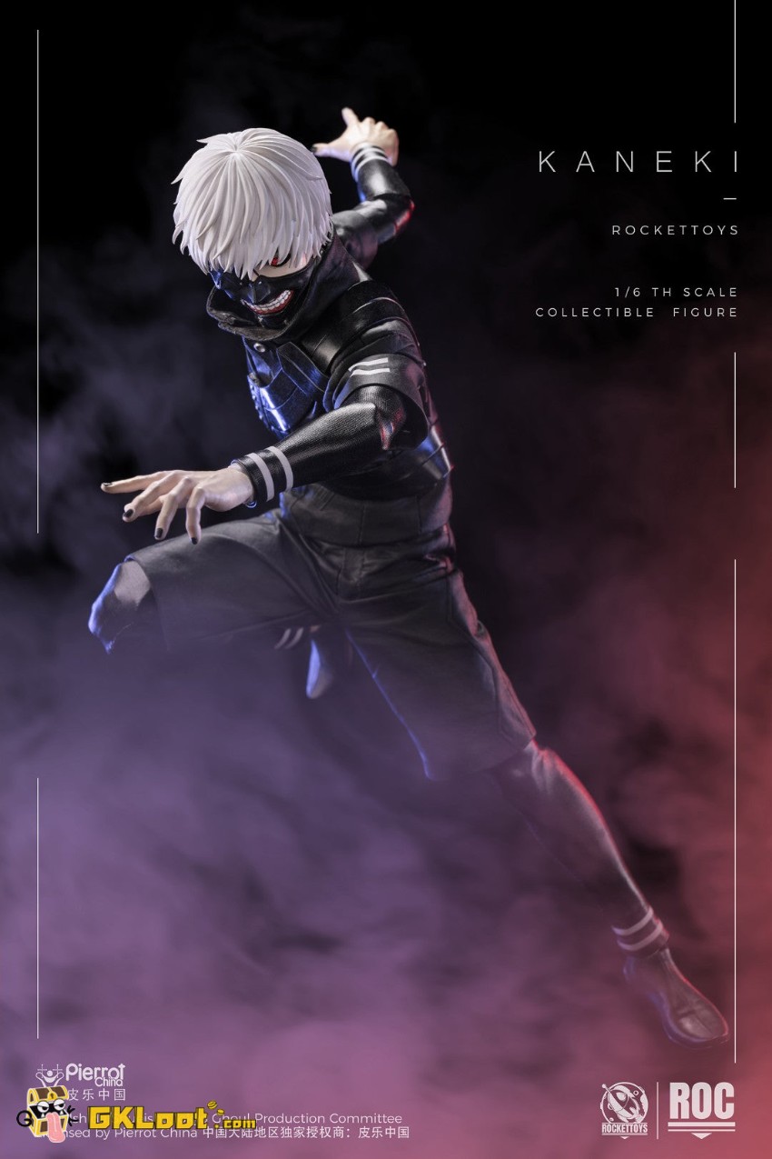 ROCKETTOYS Studio 1/6 Tokyo Ghoul Licensed Kaneki Ken Action Figure - View 7 ROCKETTOYS Studio 1/6 Tokyo Ghoul Licensed Kaneki Ken Action Figure - View 7
