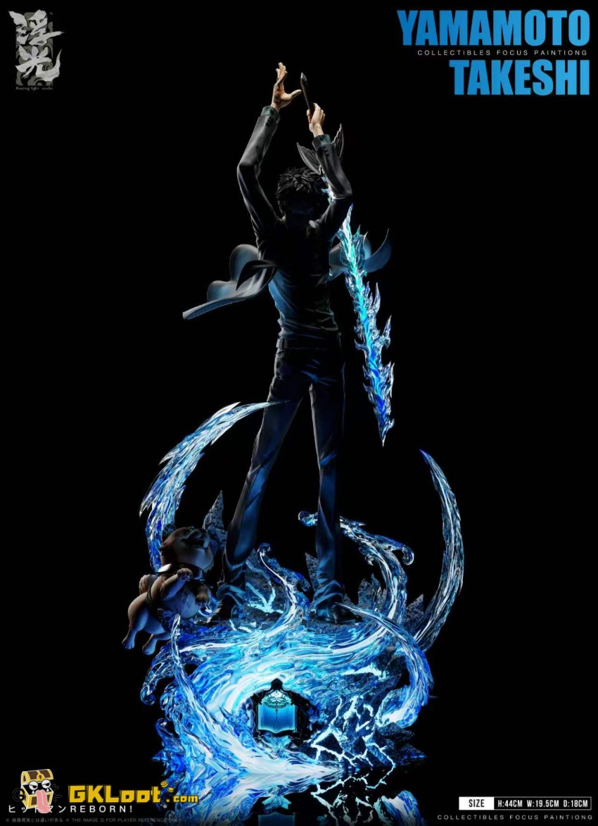 Floating Light Studio 1/6 Katekyo Hitman Reborn Yamamoto Takeshi Statue w/ LED - View 3 Floating Light Studio 1/6 Katekyo Hitman Reborn Yamamoto Takeshi Statue w/ LED - View 3