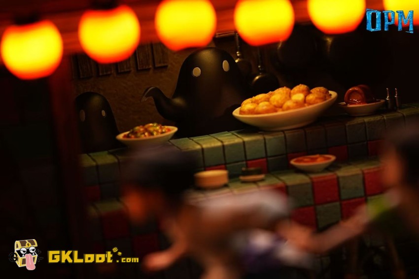 OPM Studio Spirited Away Ogino Chihiro & Nigihayami Kohakunushi Statue w/ LED - View 8 OPM Studio Spirited Away Ogino Chihiro & Nigihayami Kohakunushi Statue w/ LED - View 8