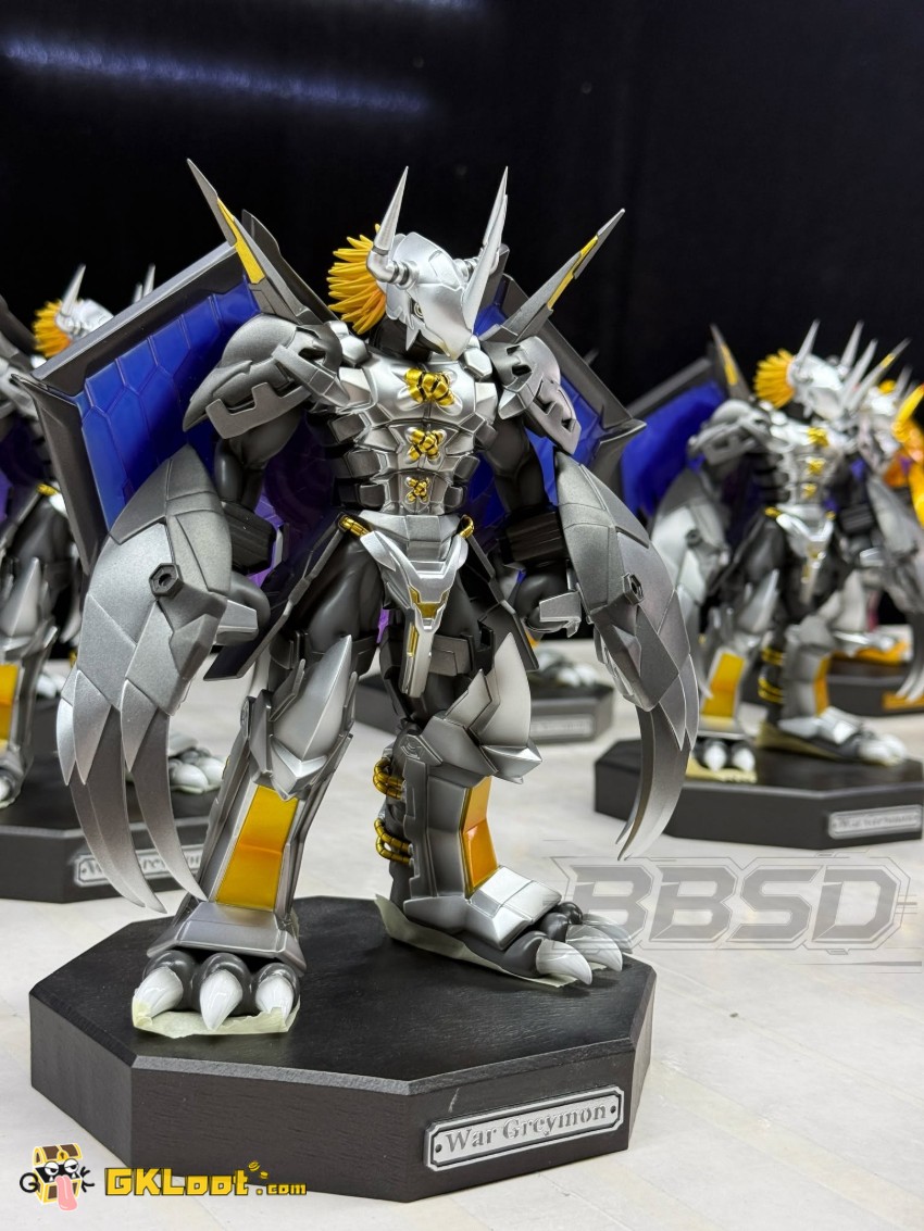 BBSD Studio Digital Monster Greymon Statue - View 1 BBSD Studio Digital Monster Greymon Statue - View 1