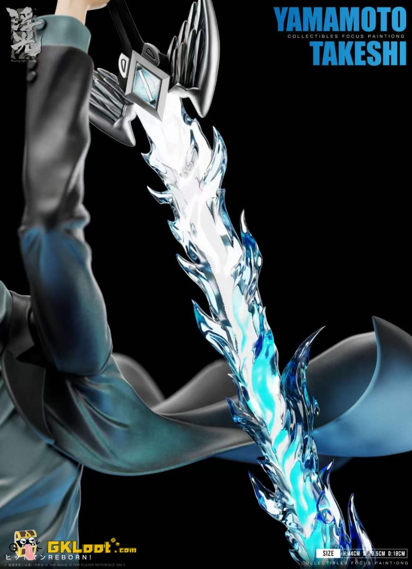Floating Light Studio 1/6 Katekyo Hitman Reborn Yamamoto Takeshi Statue w/ LED - View 5 Floating Light Studio 1/6 Katekyo Hitman Reborn Yamamoto Takeshi Statue w/ LED - View 5