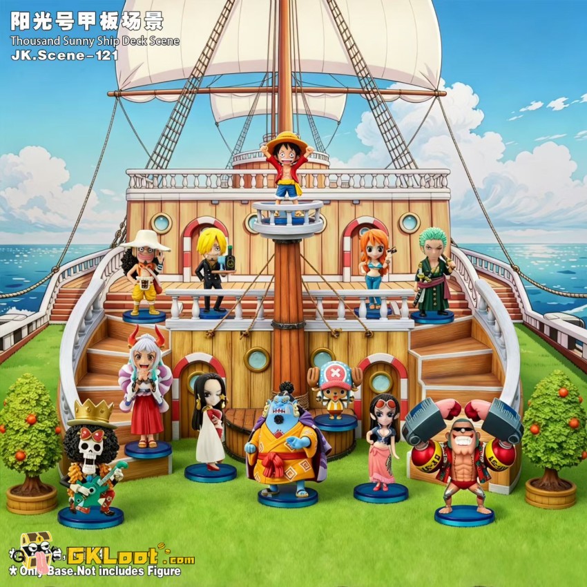 JacksDo Studio Thousand Sunny Ship Deck Scene of One Piece - View 6 JacksDo Studio Thousand Sunny Ship Deck Scene of One Piece - View 6