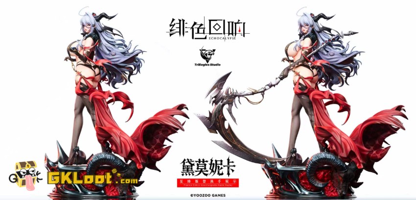TriEagles Studio 1/4 Echocalypse Damonica Statue - View 8 TriEagles Studio 1/4 Echocalypse Damonica Statue - View 8