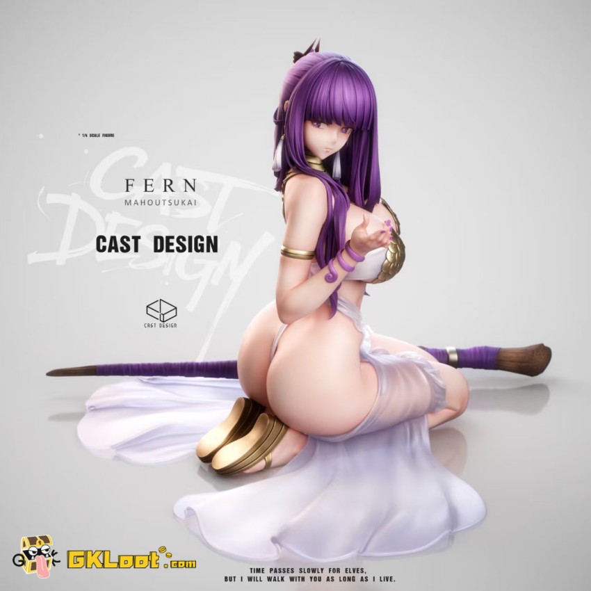 Cast Design Studio 1/4 Frieren: Beyond Journey's End Fern Statue - View 3 Cast Design Studio 1/4 Frieren: Beyond Journey's End Fern Statue - View 3