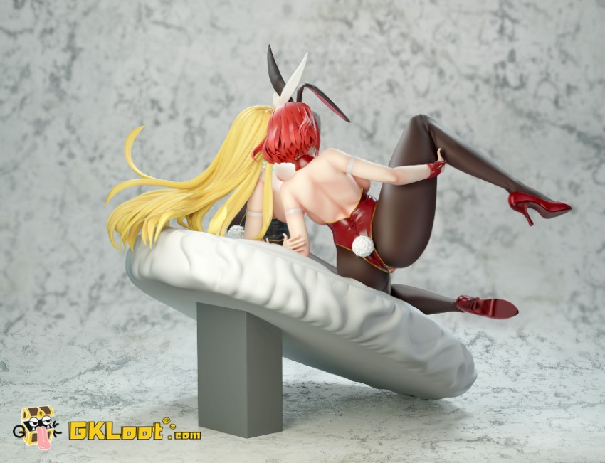 NTR Studio 1/6 Xenoblade Chronicles Mythra & Pyra Statue - View 5 NTR Studio 1/6 Xenoblade Chronicles Mythra & Pyra Statue - View 5