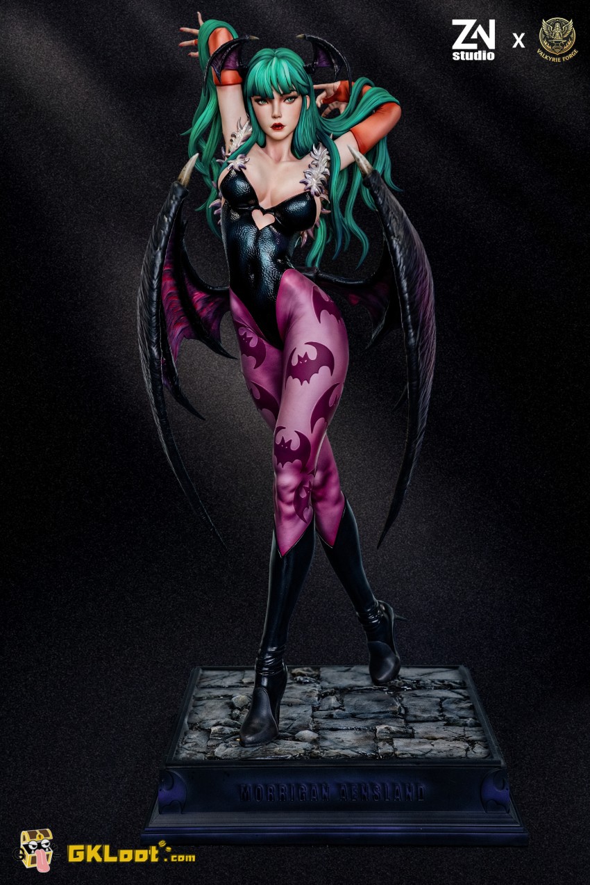 ZN Studio & Valkyrie Forge Studio 1/3 Darkstalkers Morrigan Aensland Statue - View 5 ZN Studio & Valkyrie Forge Studio 1/3 Darkstalkers Morrigan Aensland Statue - View 5