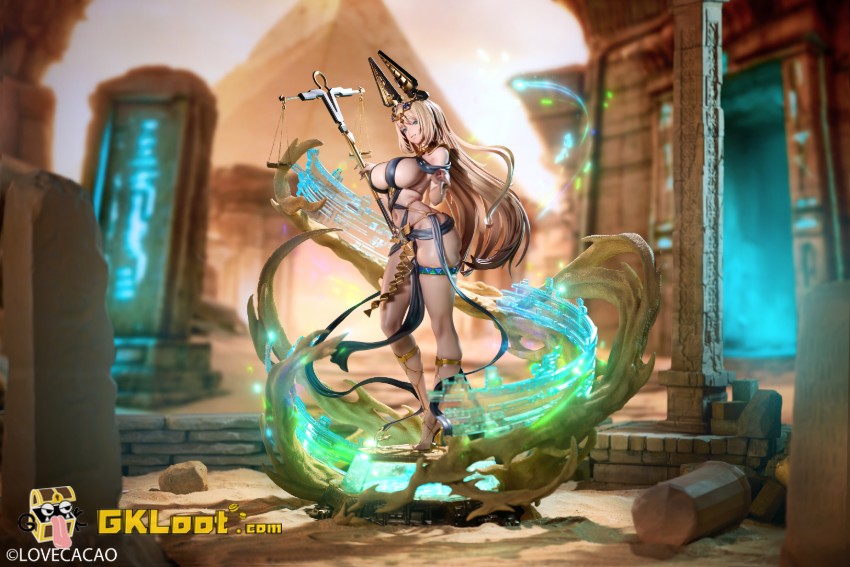 Skin & Hobbysakura Studio 1/4 Original Pharaoh Girl Statue w/ LED - View 2 Skin & Hobbysakura Studio 1/4 Original Pharaoh Girl Statue w/ LED - View 2