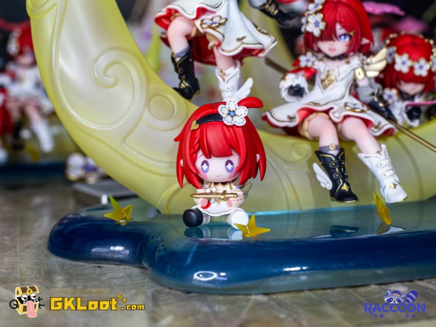 Xiao Huan Xiong Studio 1/6 Honkai: Star Rail Tribbie & Trianne & Trinnon Statue w/ LED - View 6 Xiao Huan Xiong Studio 1/6 Honkai: Star Rail Tribbie & Trianne & Trinnon Statue w/ LED - View 6