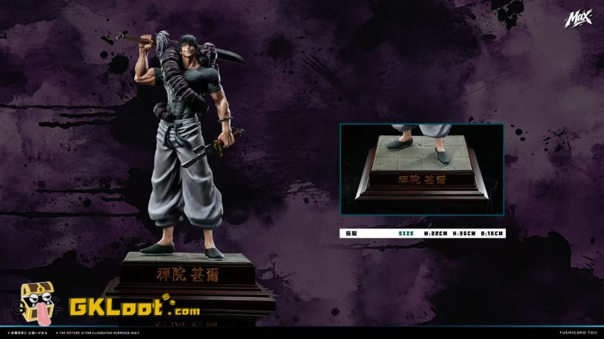 Max Studio 1/6 Jujutsu Kaisen Toji Fushiguro Statue - View 4 Max Studio 1/6 Jujutsu Kaisen Toji Fushiguro Statue - View 4
