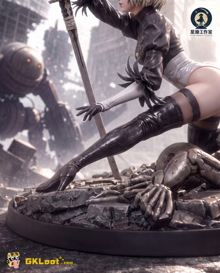 Star Origin Studio NieR:Automata YoRHa No. 2 Type B Statue - View 8 Star Origin Studio NieR:Automata YoRHa No. 2 Type B Statue - View 8