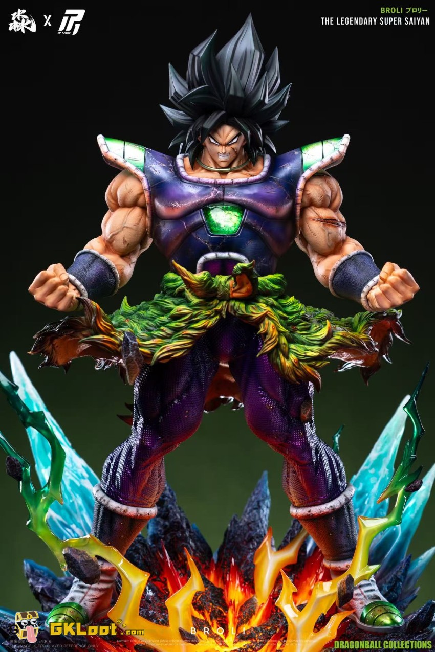 Miao & TOP1 Studio Dragon Ball Broly Statue - View 10 Miao & TOP1 Studio Dragon Ball Broly Statue - View 10