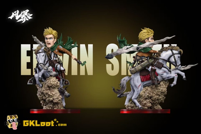 FengBao Studio Attack On Titan Erwin Smith Statue - View 5 FengBao Studio Attack On Titan Erwin Smith Statue - View 5