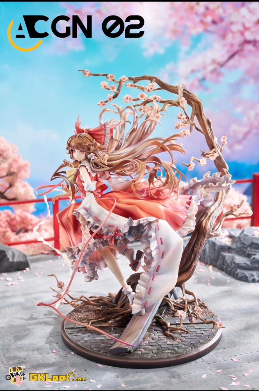ACGN 02 Studio 1/7 Touhou Project Reimu Hakurei Statue - View 3 ACGN 02 Studio 1/7 Touhou Project Reimu Hakurei Statue - View 3