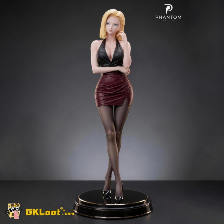 Phantom Studio 1/6 Dragon Ball Android 18 Statue - View 1 Phantom Studio 1/6 Dragon Ball Android 18 Statue - View 1