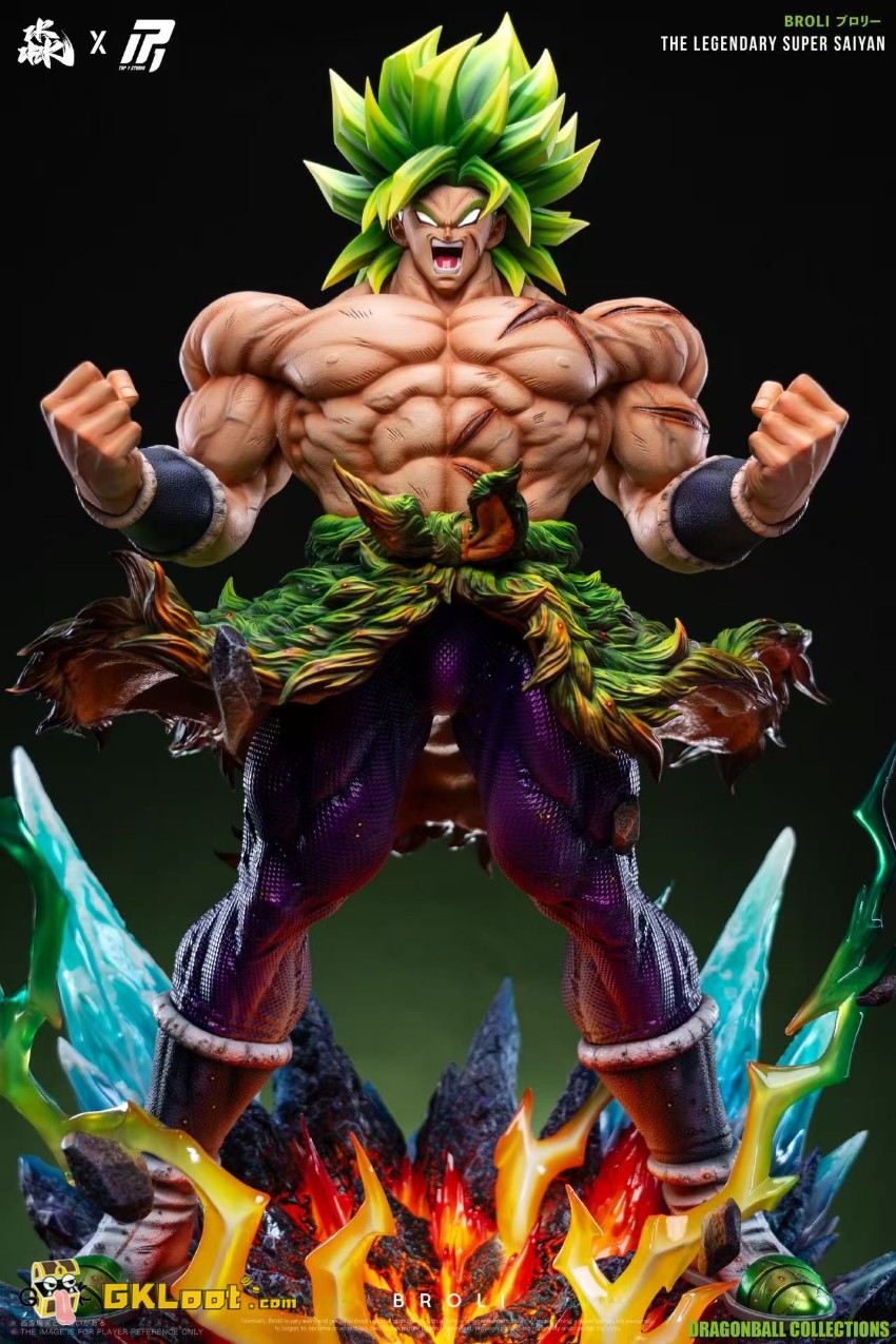 Miao & TOP1 Studio Dragon Ball Broly Statue - View 11 Miao & TOP1 Studio Dragon Ball Broly Statue - View 11