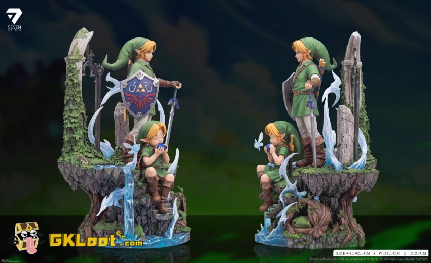 Seven Studio 1/6 The Legend of Zelda Link Statue - View 4 Seven Studio 1/6 The Legend of Zelda Link Statue - View 4