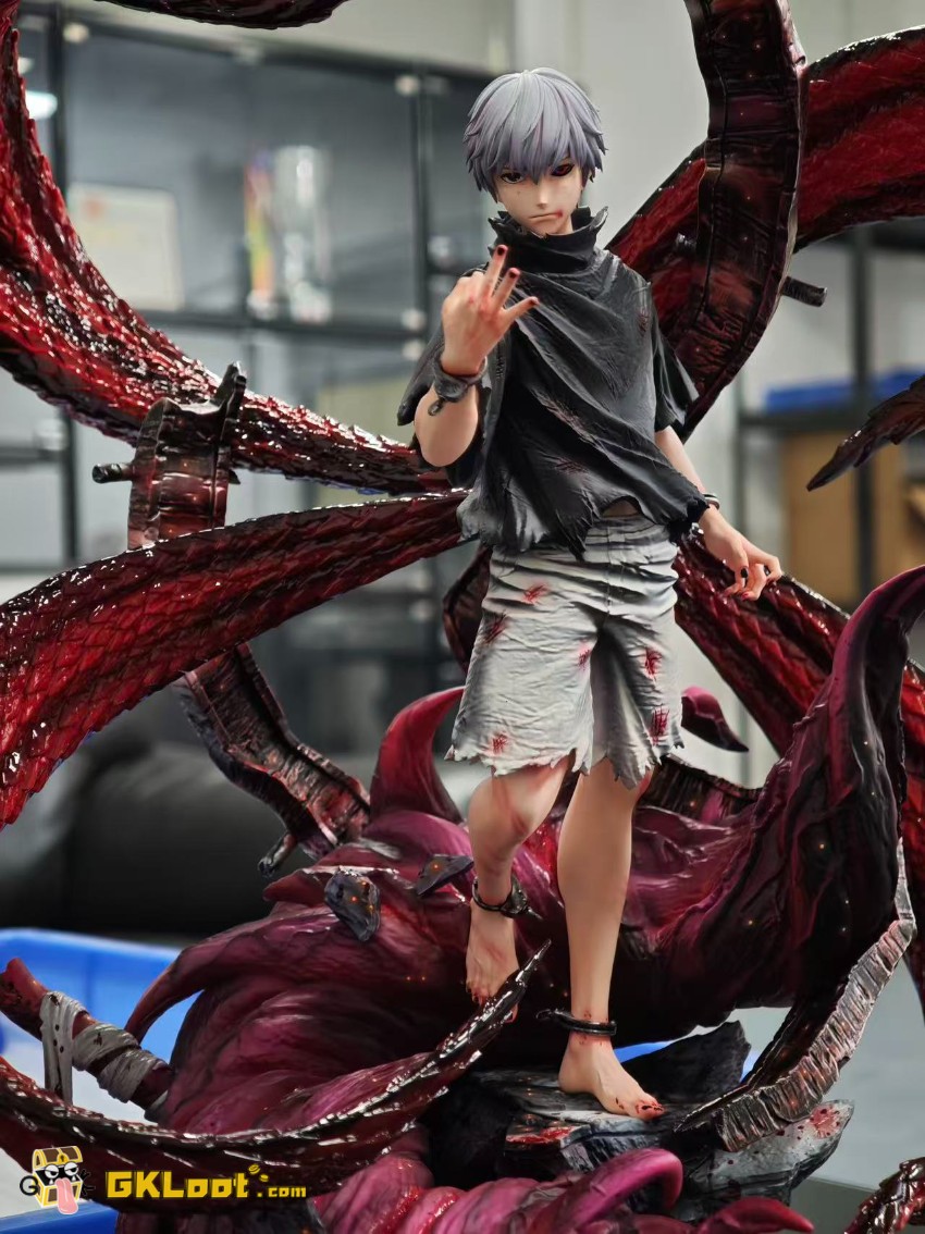 Game Over Studio 1/6 Tokyo Ghoul Kaneki Ken Statue - View 3 Game Over Studio 1/6 Tokyo Ghoul Kaneki Ken Statue - View 3
