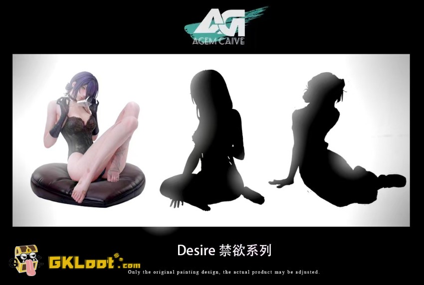 Agem Carve Studio Chainsaw Man Reze Statue - View 6 Agem Carve Studio Chainsaw Man Reze Statue - View 6