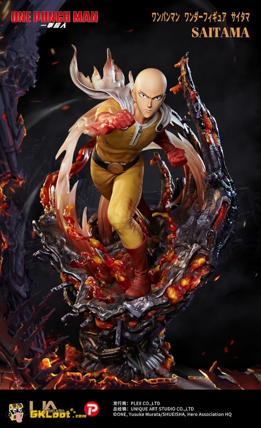 Unique Art Studio 1/6 One Punch Man Licensed Saitama Statue - View 5 Unique Art Studio 1/6 One Punch Man Licensed Saitama Statue - View 5