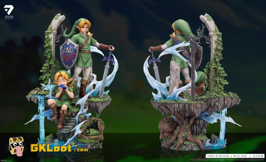 Seven Studio 1/6 The Legend of Zelda Link Statue - View 2 Seven Studio 1/6 The Legend of Zelda Link Statue - View 2