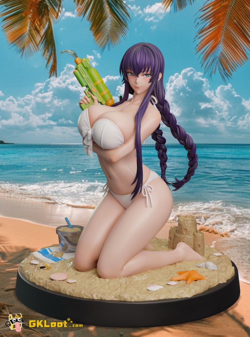 Zi Ye Studio 1/7 Highschool of the Dead Saeko Busujima Statue - View 1 Zi Ye Studio 1/7 Highschool of the Dead Saeko Busujima Statue - View 1