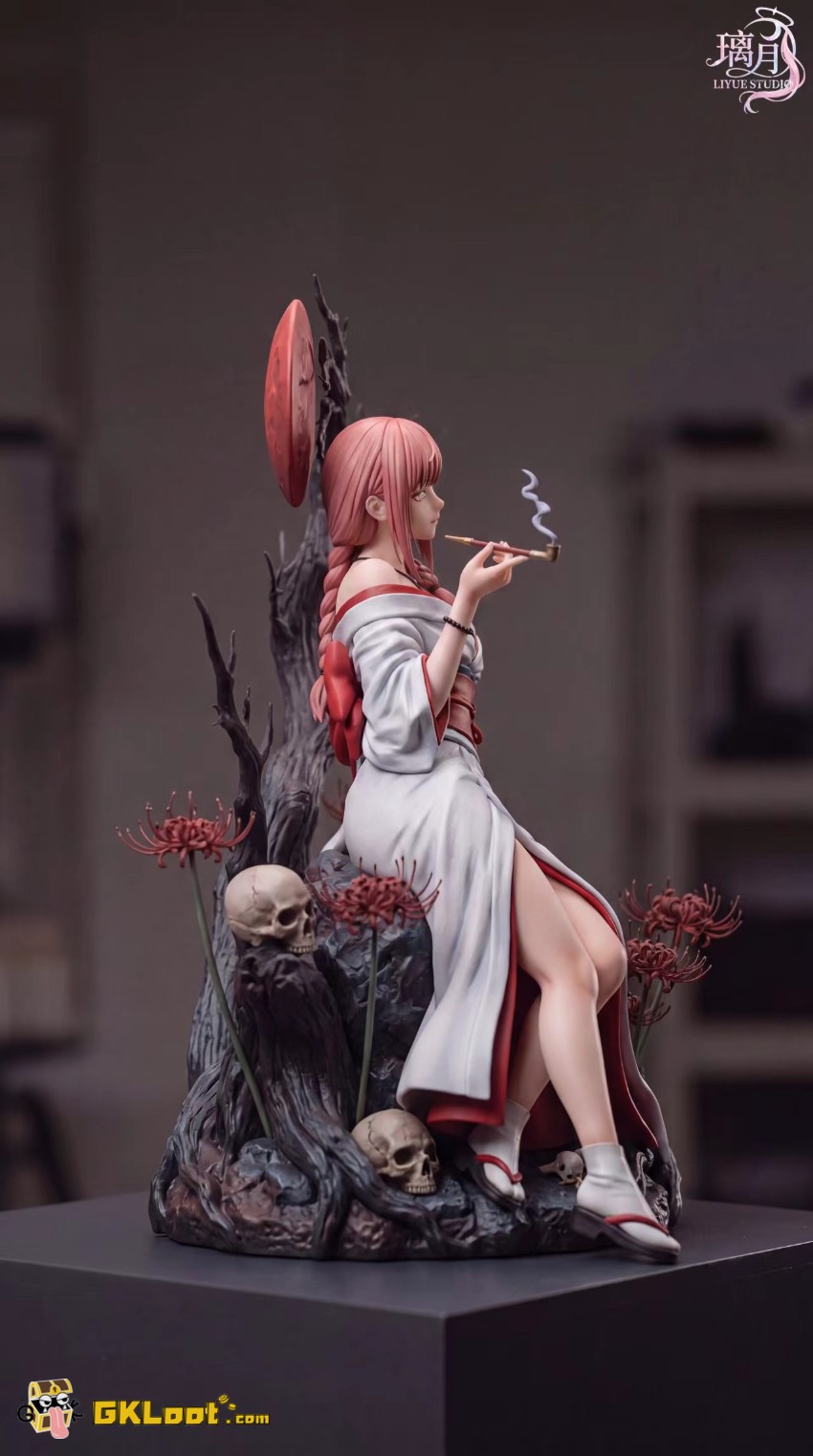 Li Yue Studio 1/6 Chainsaw Man Makima Statue - View 5 Li Yue Studio 1/6 Chainsaw Man Makima Statue - View 5