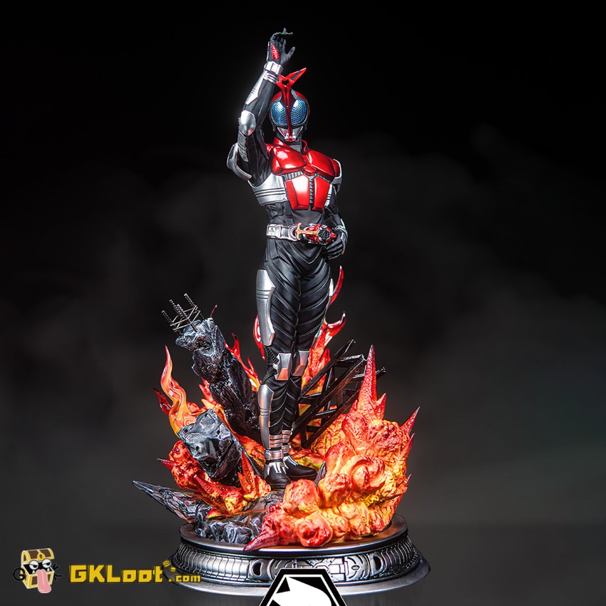 LB Studio Kamen Rider Kabuto Rider Form Statue - View 4 LB Studio Kamen Rider Kabuto Rider Form Statue - View 4