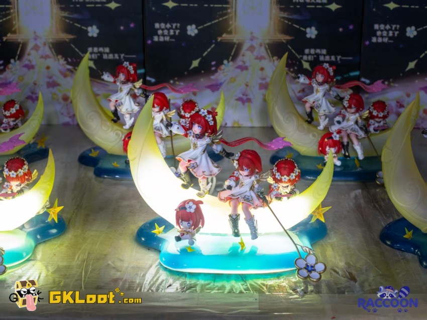 Xiao Huan Xiong Studio 1/6 Honkai: Star Rail Tribbie & Trianne & Trinnon Statue w/ LED - View 7 Xiao Huan Xiong Studio 1/6 Honkai: Star Rail Tribbie & Trianne & Trinnon Statue w/ LED - View 7