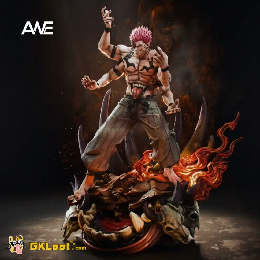 ANE Studio Jujutsu Kaisen Ryomen Sukuna Statue - View 2 ANE Studio Jujutsu Kaisen Ryomen Sukuna Statue - View 2