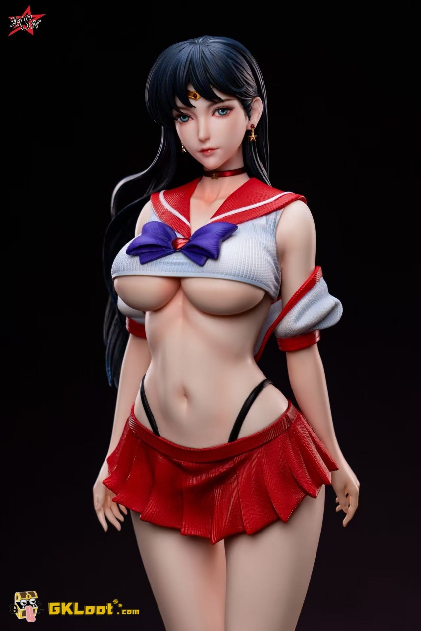 MSN Studio Sailor Moon Hino Rei Statue - View 4 MSN Studio Sailor Moon Hino Rei Statue - View 4