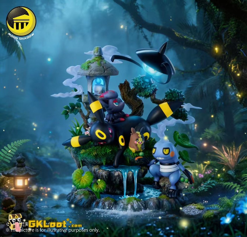 Moon Shadow Studio Pokémon Umbreon Statue - View 6 Moon Shadow Studio Pokémon Umbreon Statue - View 6